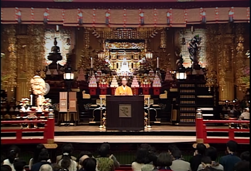 夢殿観音まつり 令和6年4月28日開催 護摩法要もあります。真言を唱誦。